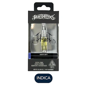 Heavy Hitters - Heavy Hitters - Gods Gift - Vape Cart - 1.0g