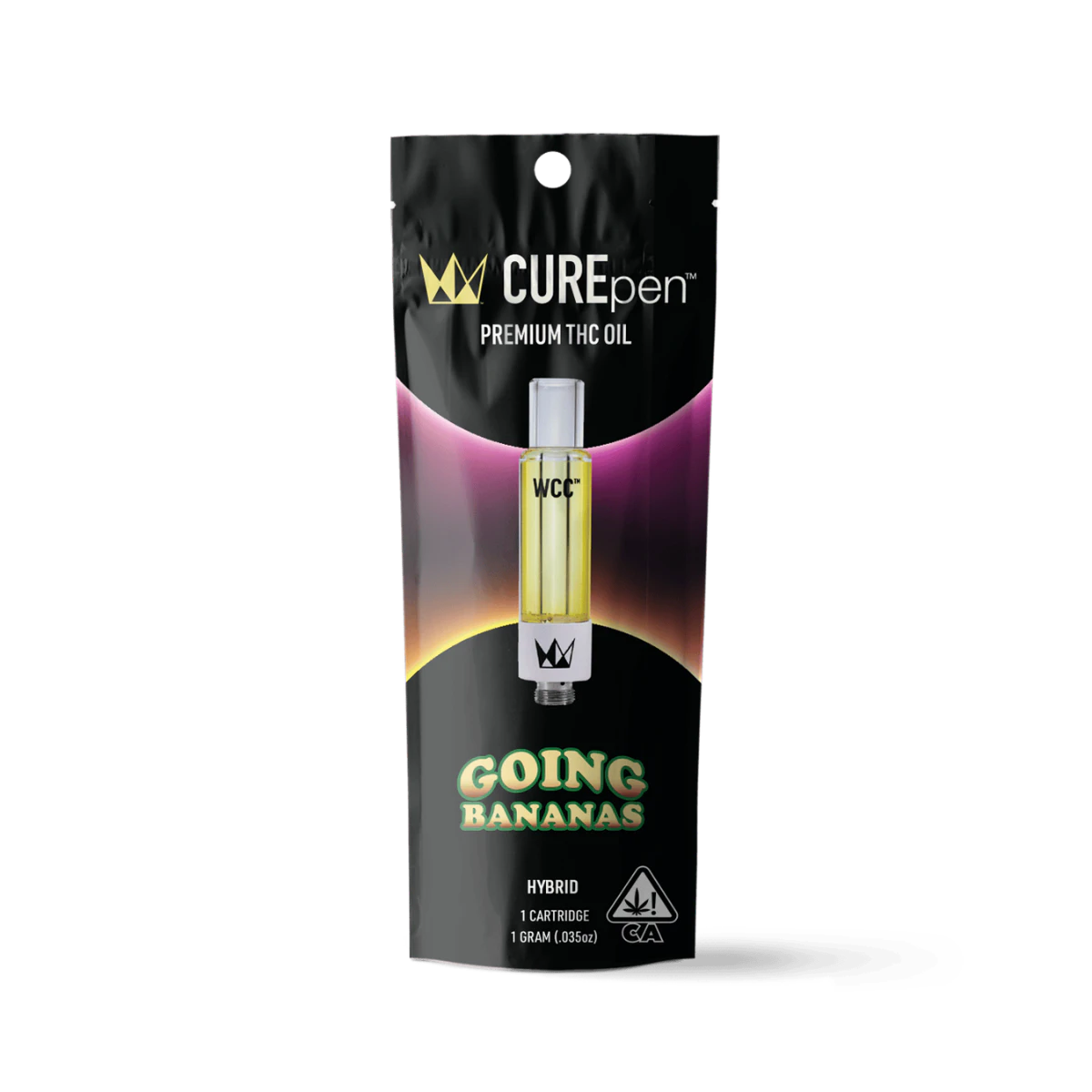 West Coast Cure - Going Bananas (H) | 1g CUREpen Vape Cartridge | West Coast Cure Main Image