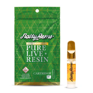Natty Rems - Natty Rems - Live Resin Cartridge - Gold Tip - Slowpoke (I) - 1000mg