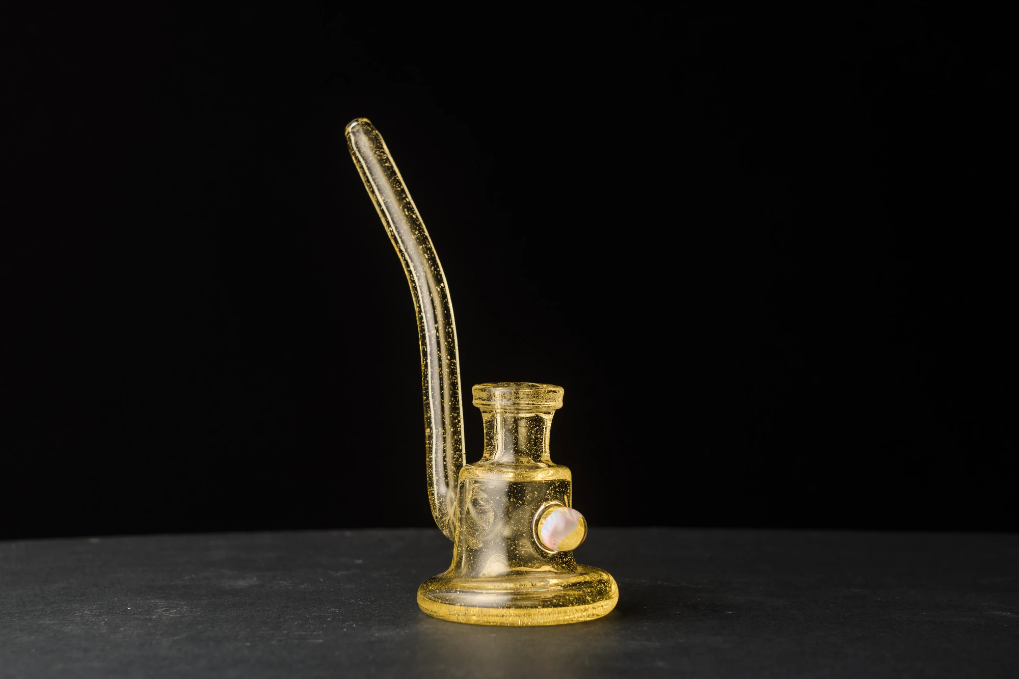 Miyagi Glass - Golden | Dry Dab Rig | Miyagi Glass Main Image