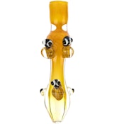[SPS Wholesale] Glass One Hitter - Bee  4"