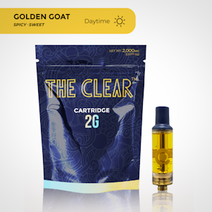 THE CLEAR - Vaporizer | The Clear | Golden Goat | 2g