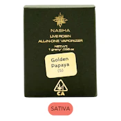 Nasha - Live Rosin - Golden Papaya - RTU - 1.0g
