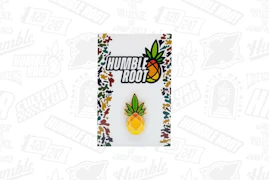 Golden Pineapple Enamel Pin - Humble Root