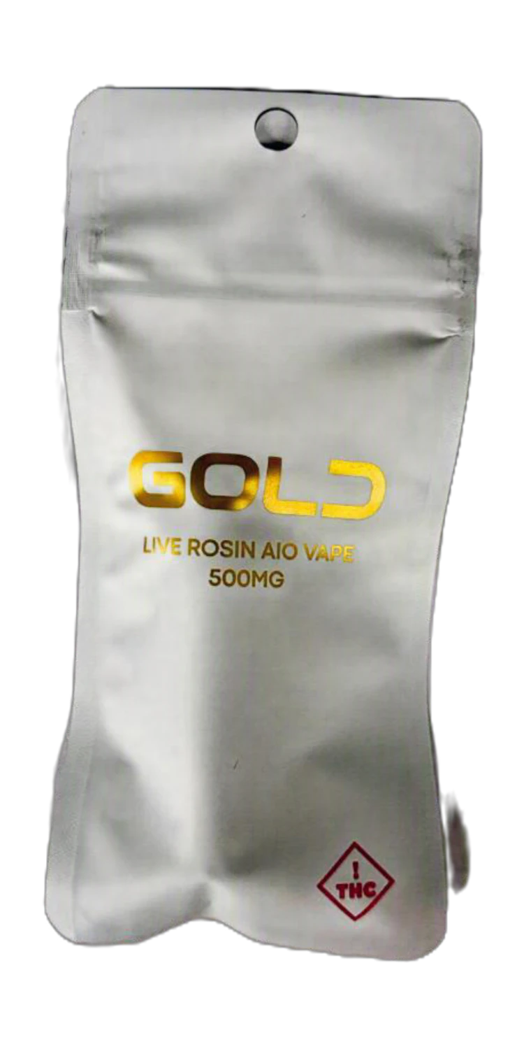 Gold Fish Farms - Rainbow Sundae | Live Rosin Disposable | (0.5G) Hybrid Main Image