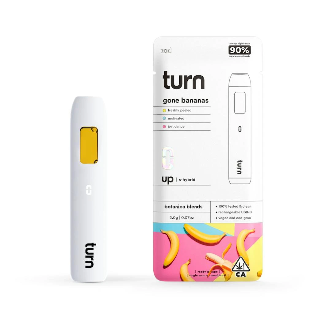 turn - Turn Gone Bananas Disposable 2.0g Main Image