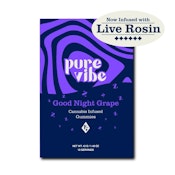 Good Night Grape | Gummies | 100mg/10 Pieces | Pure Vibe