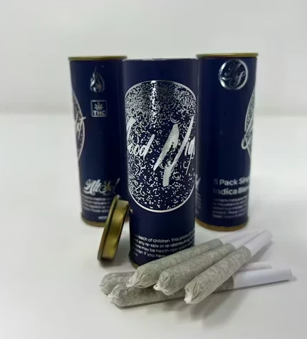 ALTERNATIVE SOLUTIONS - Gelatti Mints 5pk Good Night Prerolls by Alt Sol 1.75g Total Main Image