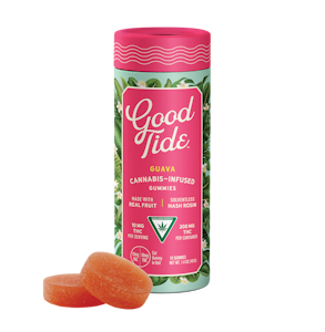 GOOD TIDE - Good Tide-Guava-Balanced-Hash Rosin-Vegan-10 Piece- 200mg