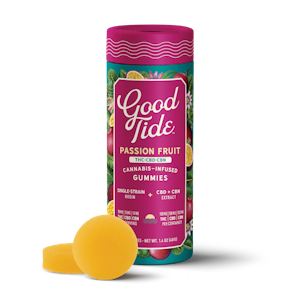 Good Tide - Edibles | Good Tide | Passion Fruit 1:1:1 | 10pk | 100mg