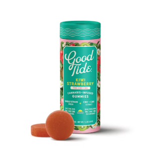 Good Tide - Good Tide | Kiwi Strawberry 1:1:1 CBD:CBG | 10pk/100mg