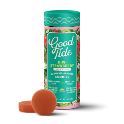 Good Tide - Good Tide Kiwi Strawberry 1:1:1 THC CBD CBG Hybrid Main Image