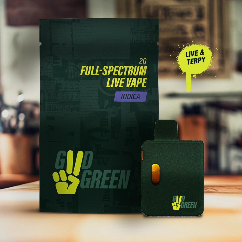 Good Green - Kosher Kush Full Spectrum Live AIO | 2g Main Image