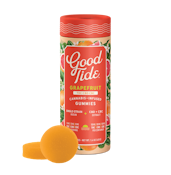 Good Tide | Grapefuit Solventless Hash Rosin Gummies | Uplifting | 100mg THC:CBC:CBD
