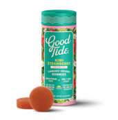 Good Tide | Kiwi Strawberry Solventless Hash Rosin Gummies | refreshing | 100mg