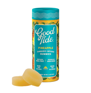 Good Tide - Good Tide | Pineapple Solventless Hash Rosin Gummies | Uplifting | 100mg