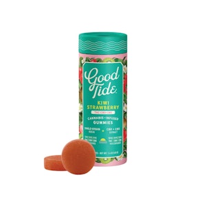 GOOD TIDE - 1:1:1 CBG KIWI STRAWBERRY 100MG - GOOD TIDE