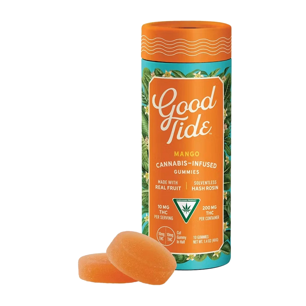 Good Tide - Good Tide - 100mg Hash Gummies - Mango Main Image