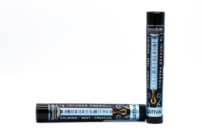 Goodlyfe - Blueberry Haze 1g Infused Pre-Roll Main Image