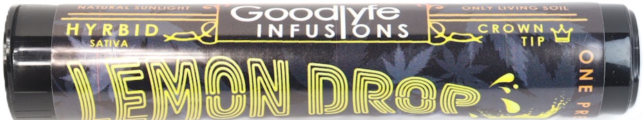 Goodlyfe - Lemon Drop Infused Preroll (S Hybrid) - 1g