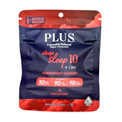 Plus - Deep Sleep - Goodnight Cherry - 1:1:1 THC/CBN/CBD - Gummies - 10pk - 100mg