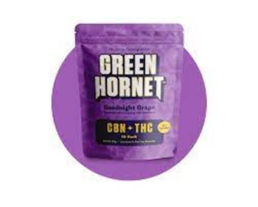 GREEN HORNET - Goodnight Grape (100mg) Gummies