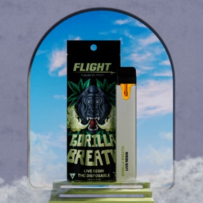 Flight - Gorilla Breath 1G Live Resin Disposable