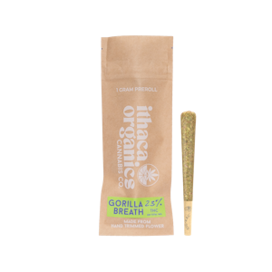 ITHACA ORGANICS - Ithaca Organics | Gorilla Breath | 1g Preroll