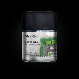 Toke Folks - Gorilla Glue - Toke Folks - Infused Pre-Roll 7-Pack (3.5g Total) | Jar