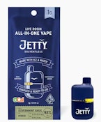 Jetty 1g Governmint Oasis Live Rosin AIO Disposable