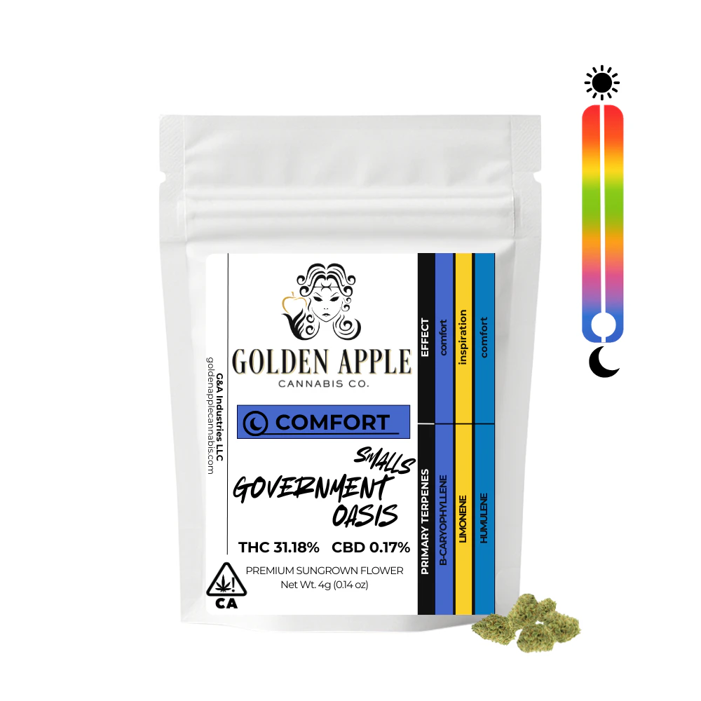 Golden Apple Cannabis Co. - Government Oasis-Smalls-4g Main Image