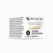 Governmint Oasis Tier 3 Live Rosin Cold Cure Badder 1g