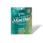 Grön - Dark Chocolate Mini Bar w/ Jacobsen Sea Salt - 100mg