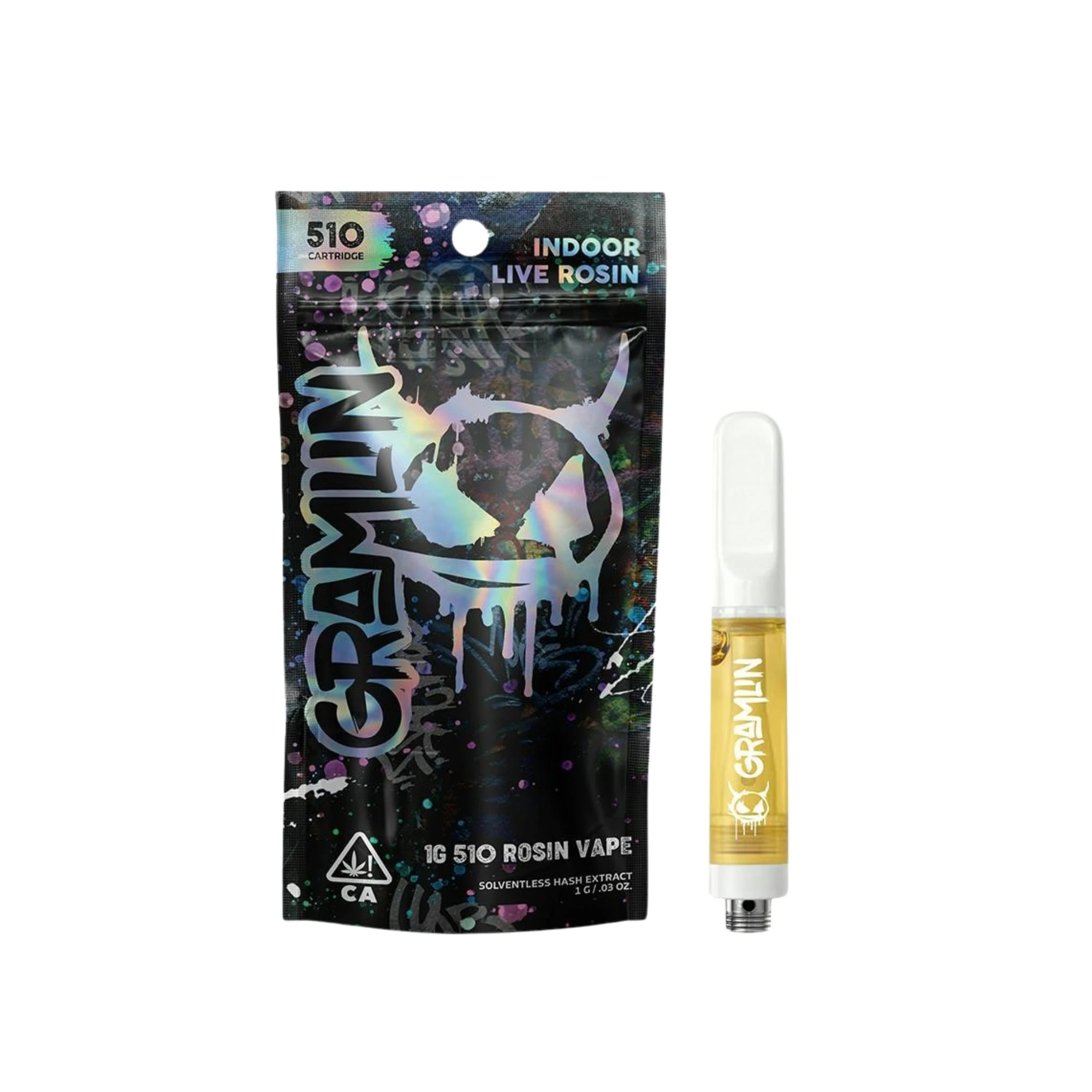 Gramlin - Gramlin | Strawguava | Live Rosin Cartridge | [1g] | Hybrid Main Image