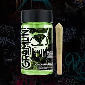 GRAMLIN - Gramlin 5pk Prerolls 3.5g Midnight Snacks