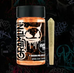 GRAMLIN - Gramlin 5pk Prerolls 3.5g Rum Ting