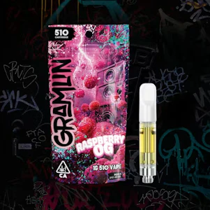 GRAMLIN - Gramlin Cart 1g Raspberry OG