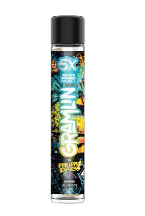 Gramlin - Gramlin Infused Preroll 1g Pineapple Express Main Image