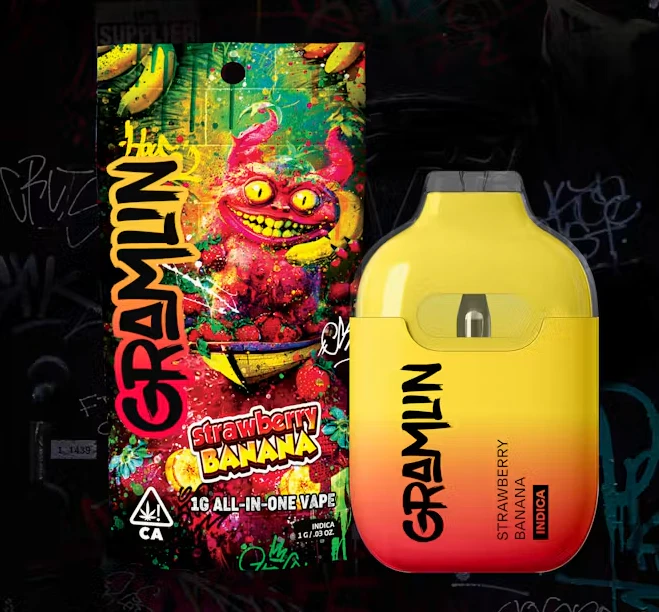 Gramlin - Gramlin All In One 1g Strawberry Banana Main Image