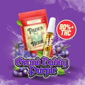 PAPAS HERB | GRAND DADDY PURPLE - 510 THREAD | CARTRIDGE | 1G