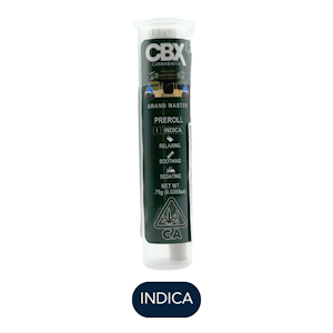 CANNABIOTIX - CBX - Grand Master - Preroll - .75g