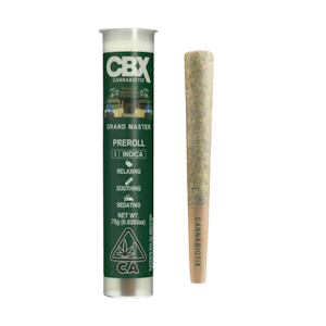 CANNABIOTIX - GrandMaster (I) | .75g Indoor Preroll | CBX