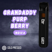 [REC] Growfather | Grandaddy Purp Berry | 1g Cold Pressed Live Rosin Terpene AIO
