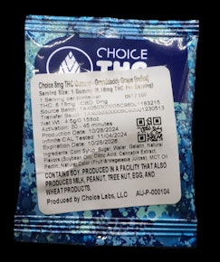 Choice - 8mg Single Gummies - Granddaddy Grape (Indica)