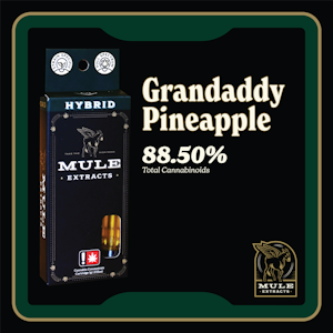 MULE EXTRACTS - Grandaddy Pineapple, Cured Resin, 1g