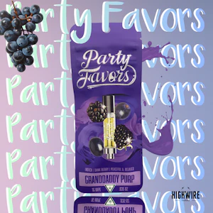 Party Favors - Party Favors Cart Grand Daddy Purp 1g