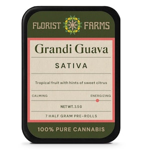 Florist Farms - Grandi Guava | 7pck Pre-Rolls