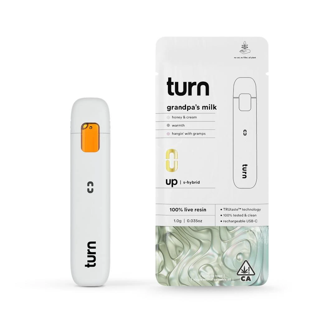 turn - Turn Grandpa's Milk Disposable 1.0g Main Image