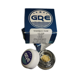 Green River Extracts - Grandpa's Gold | 1g Live Rosin Badder | Green River Extracts