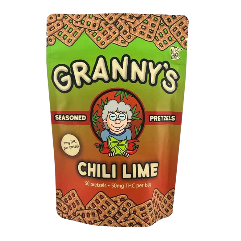 GRANNY'S - Chili Lime Pretzel | 5mg THC | 10 Servings Main Image